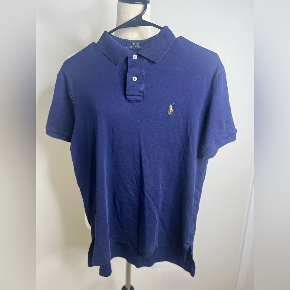 Polo Ralph Lauren - excellent condition - prima soft polo in navy